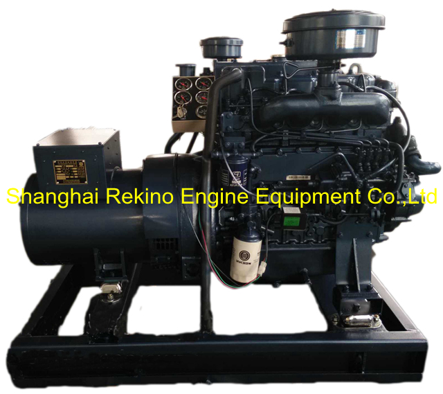 30KW 38KVA 60HZ CCFJ30J-W Weichai Harbor marine diesel generator (WP3.9CD40E1-MP-H-30-4)